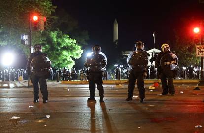 Protests against the death in Minneapolis police custody of George Floyd in Saint Paul