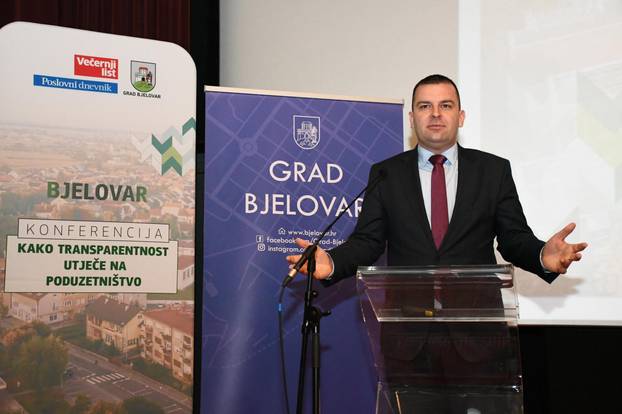 Bjelovar: Konferencija "Kako transparentnost utječe na poduzetništvo"