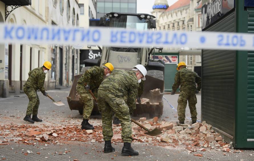 Pogledajte trenutke užasa u kojima se sve treslo u Zagrebu