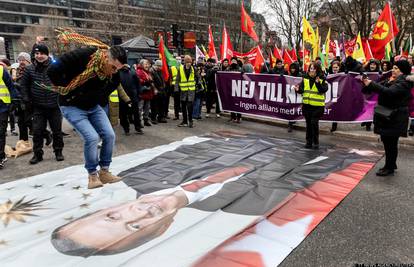 Protuturski prosvjed  u Švedskoj pokrenuo diplomatski incident