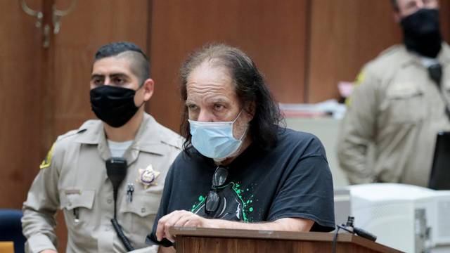 FILE PHOTO: Adult film star Ron Jeremy makes first appearance in Los Angeles County Superior Court