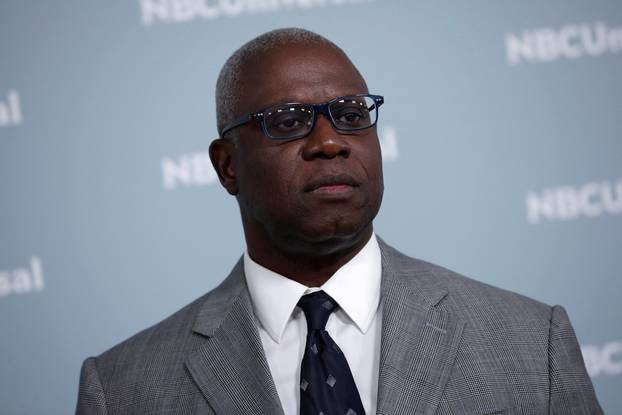 FILE PHOTO: Actor Andre Braugher from the NBC series "Brooklyn Nine-Nine" poses at the NBCUniversal UpFront presentation in New York City