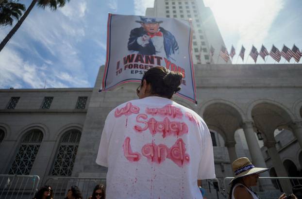 "No Kings" protest against U.S. President Donald Trump's administration policies in Los Angeles