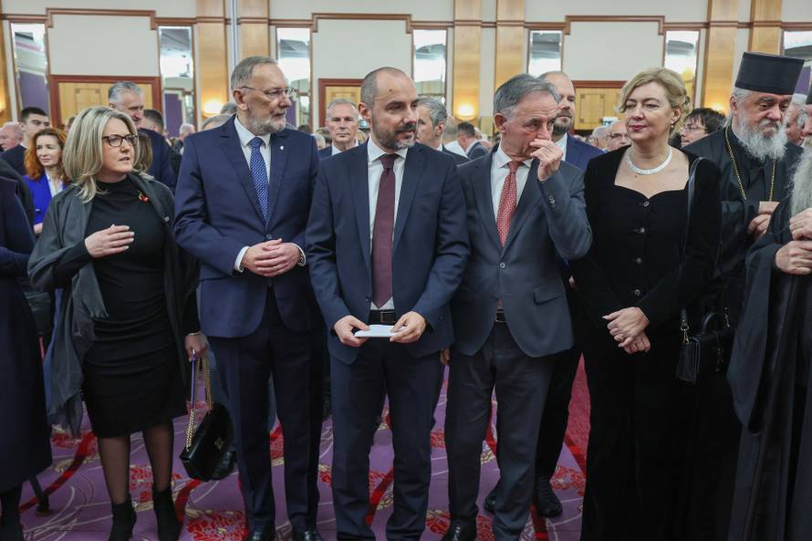 Zagreb: Primanje u prigodi pravoslavnog Božića priredilo je Srpsko narodno vijeće