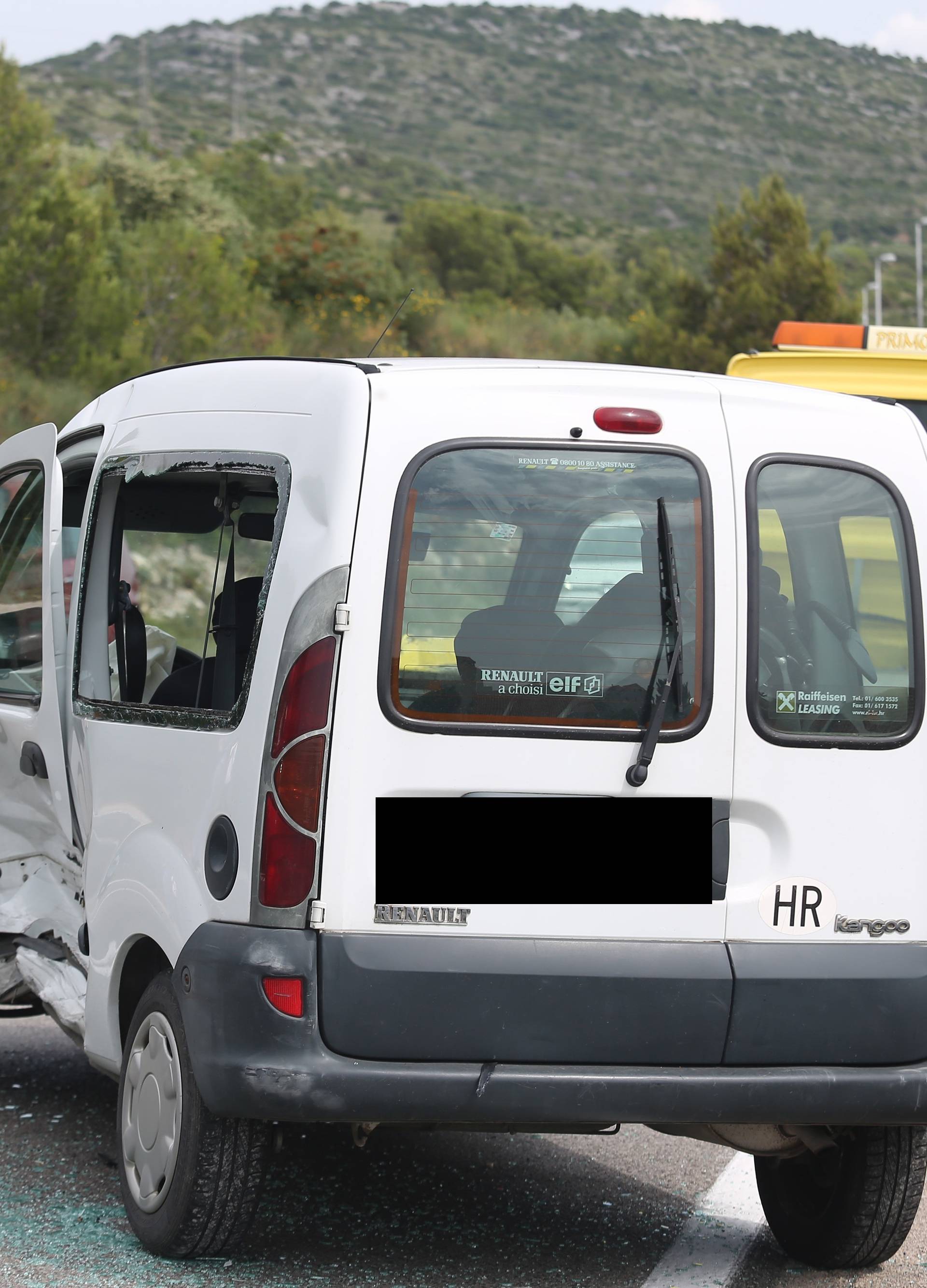 Sudar na šibenskoj obilaznici: Četvero ljudi lakše ozlijeđeno