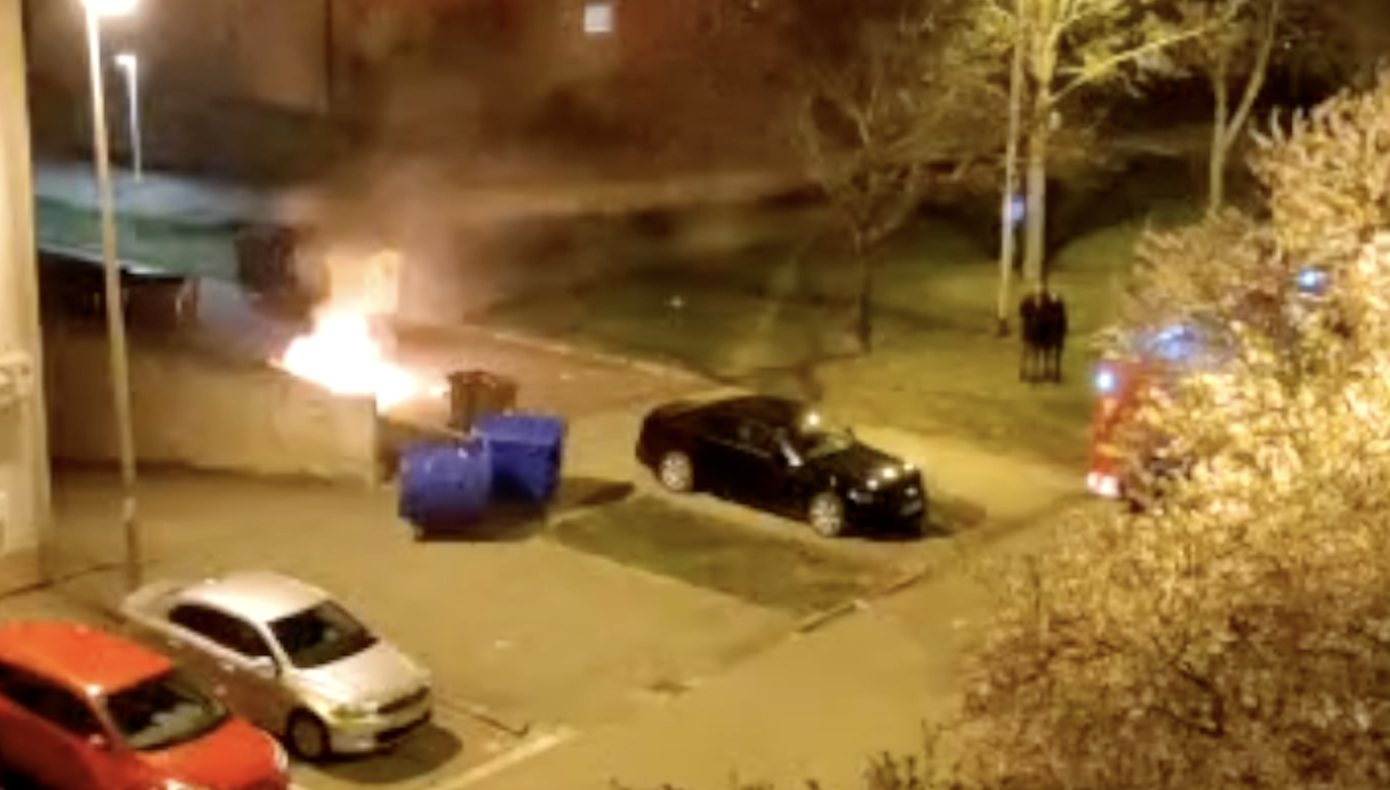 VIDEO Pogledajte jedan od požara zbog kojeg je policija u Zagrebu noćas uhitila čovjeka