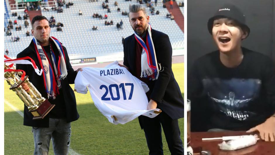 Hajduk na kraju svita! Navijač dočekao našeg borca u Japanu