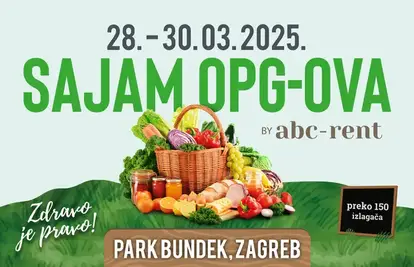 Proizvodi domaćih OPG-ova ponovno na Bundeku od danas do 30. ožujka