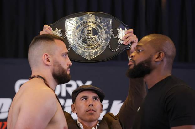 Rotterdam: Borci Tariq Cookie Osaro i Antonio Plazibat na vaganju uoči kickboxing meča