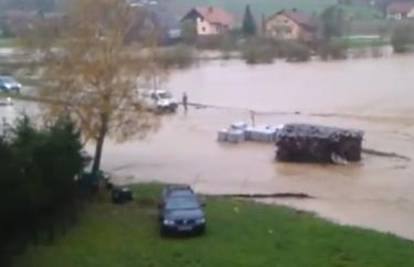 Slovenija čeka nove poplave, u Hrvatskoj još nema opasnosti