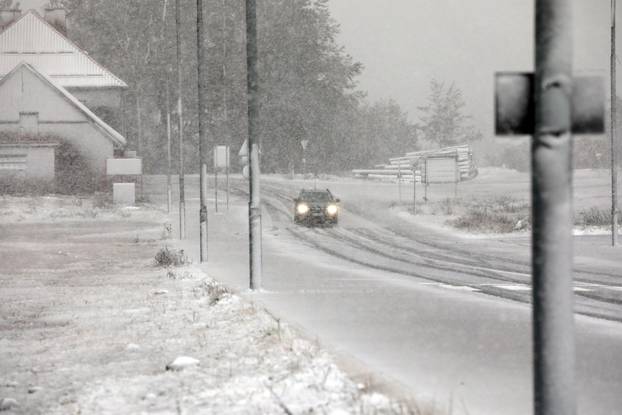 Prvi ovosezonski snijeg pao je na Platku