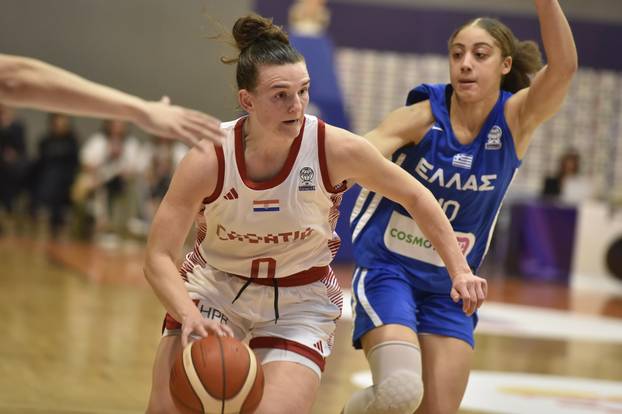 Kvalifikacijska košarkaška utakmica za žensko Europsko prvenstvo 2027., Hrvatska - Grčka