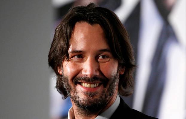Cast member Keanu Reeves attends a promotional event of movie "John Wick: Chapter 2" in Tokyo