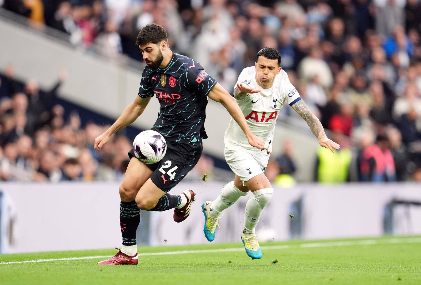 Tottenham Hotspur v Manchester City - Premier League - Tottenham Hotspur Stadium