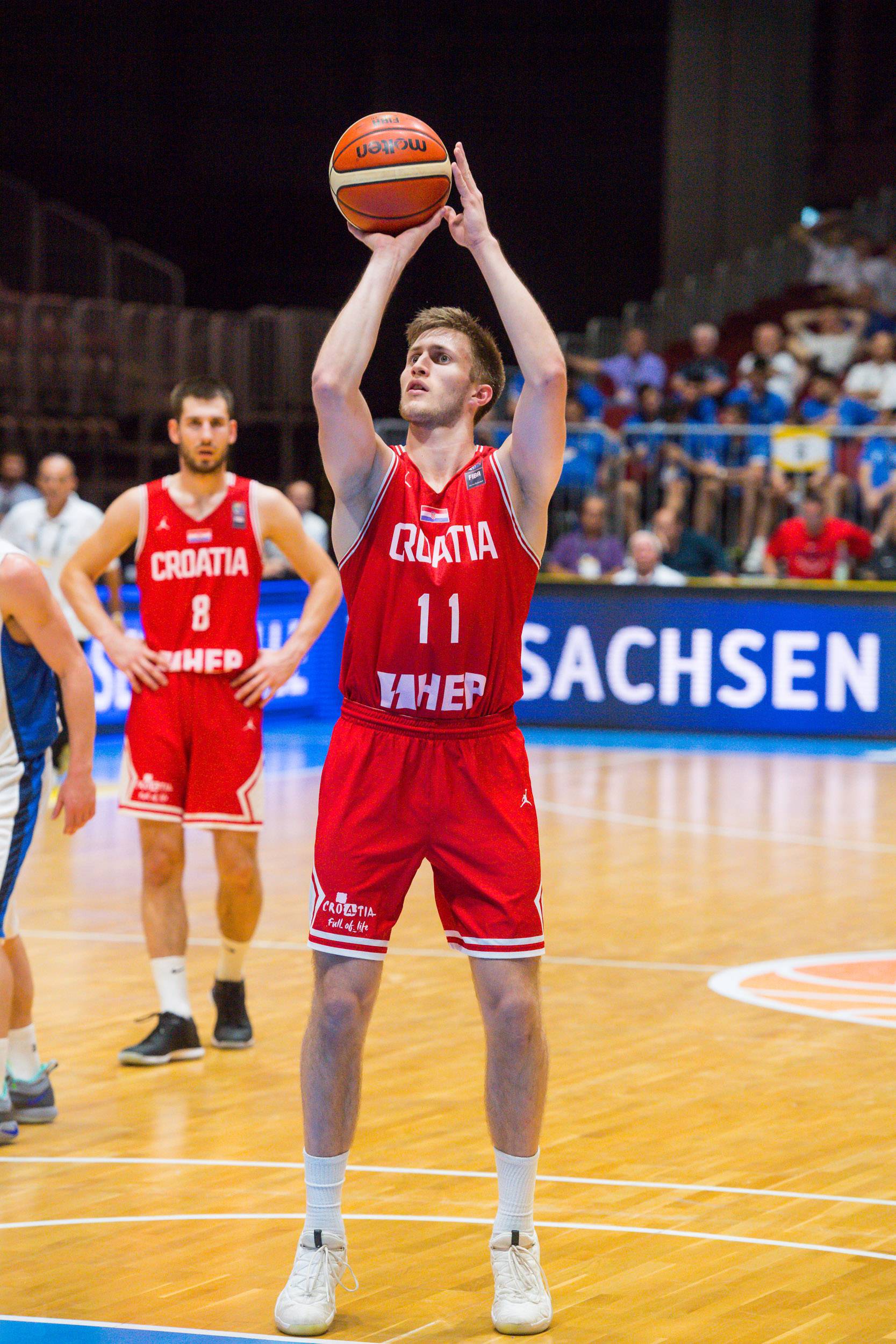 GER, Basketball EM 2018 U20 Männer/Maenner in Chemnitz, Finale Israel vs. Kroatien