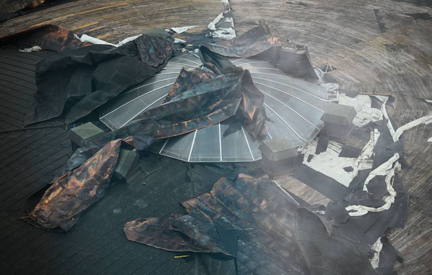 Zagreb: KC Dražen PetroviĆ nastradala u oluji