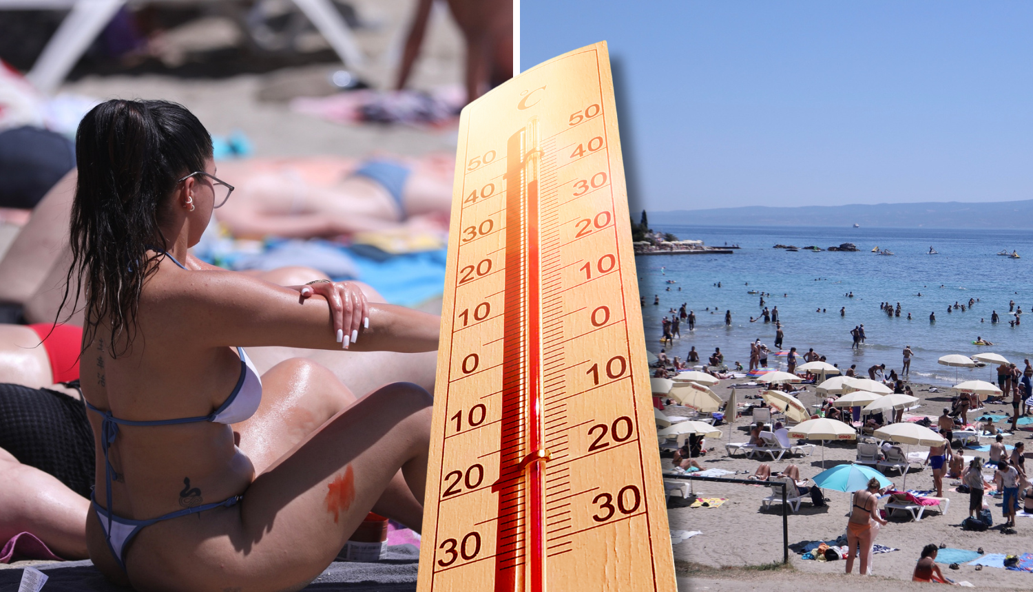 U Gradištu izmjerili rekordnih 39.6 °C! I u ostatku Hrvatske je 'pržiona', ovo su temperature