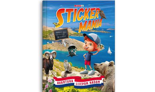 Nova STICKERMANIJA educira i upoznaje djecu s ljepotama Hrvatske