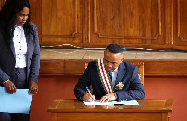 Madagascar military ruler Randrianirina sworn in as president