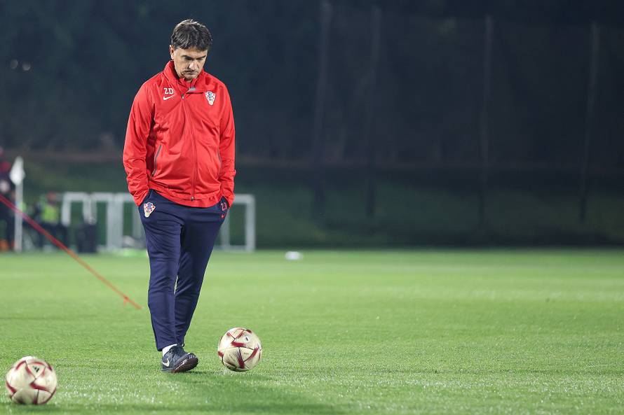 KATAR 2022 - Hrvatska nogometna reprezentacija odradila trening