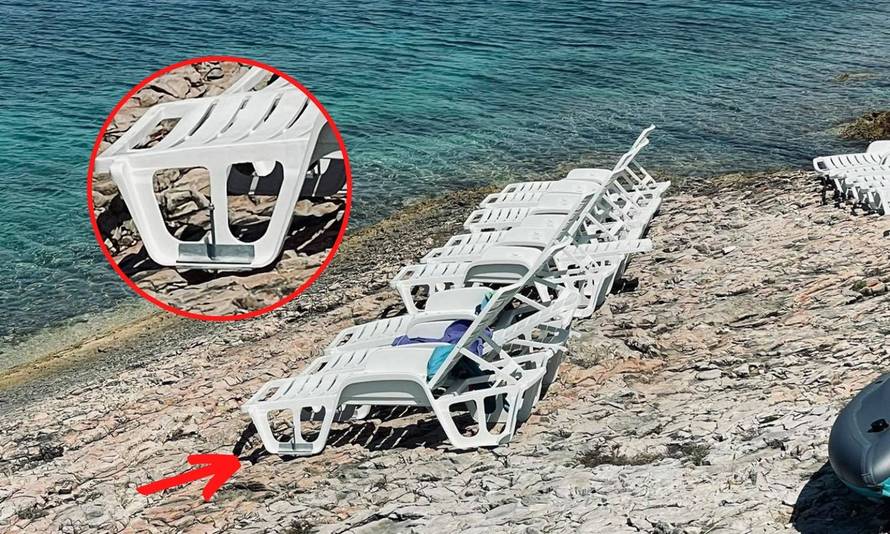 Devastacija na Braču: Izbušili stijene i prišarafili ležaljke!
