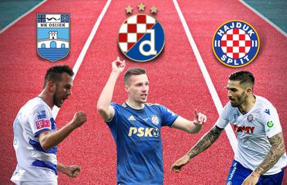 I to je moguće: Što ako Dinamo, Osijek i Hajduk  budu imali isto bodova? Evo tko bi bio prvak