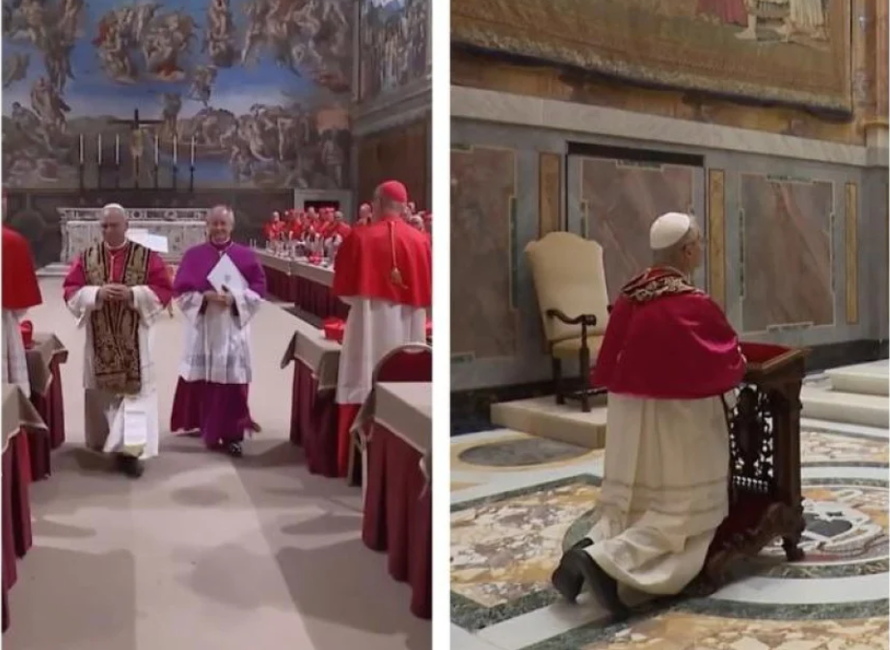 Papa Lav XIV održao je misu pa se obratio kardinalima!  Bozanić se susreo s novim papom...