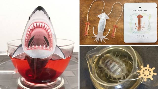 Prodaju čaj u obliku morskih stvorenja koja 'ožive' u šalici