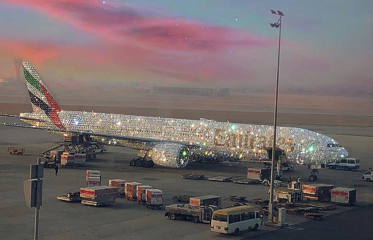 Emirates na Instagramu: Ovo je naš novi avion zvan 'Bling'