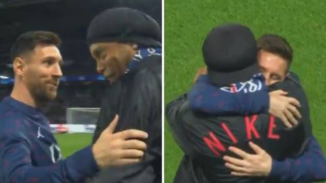 Kakva scena: Ronaldinho stigao u Pariz i izgrlio se s Messijem