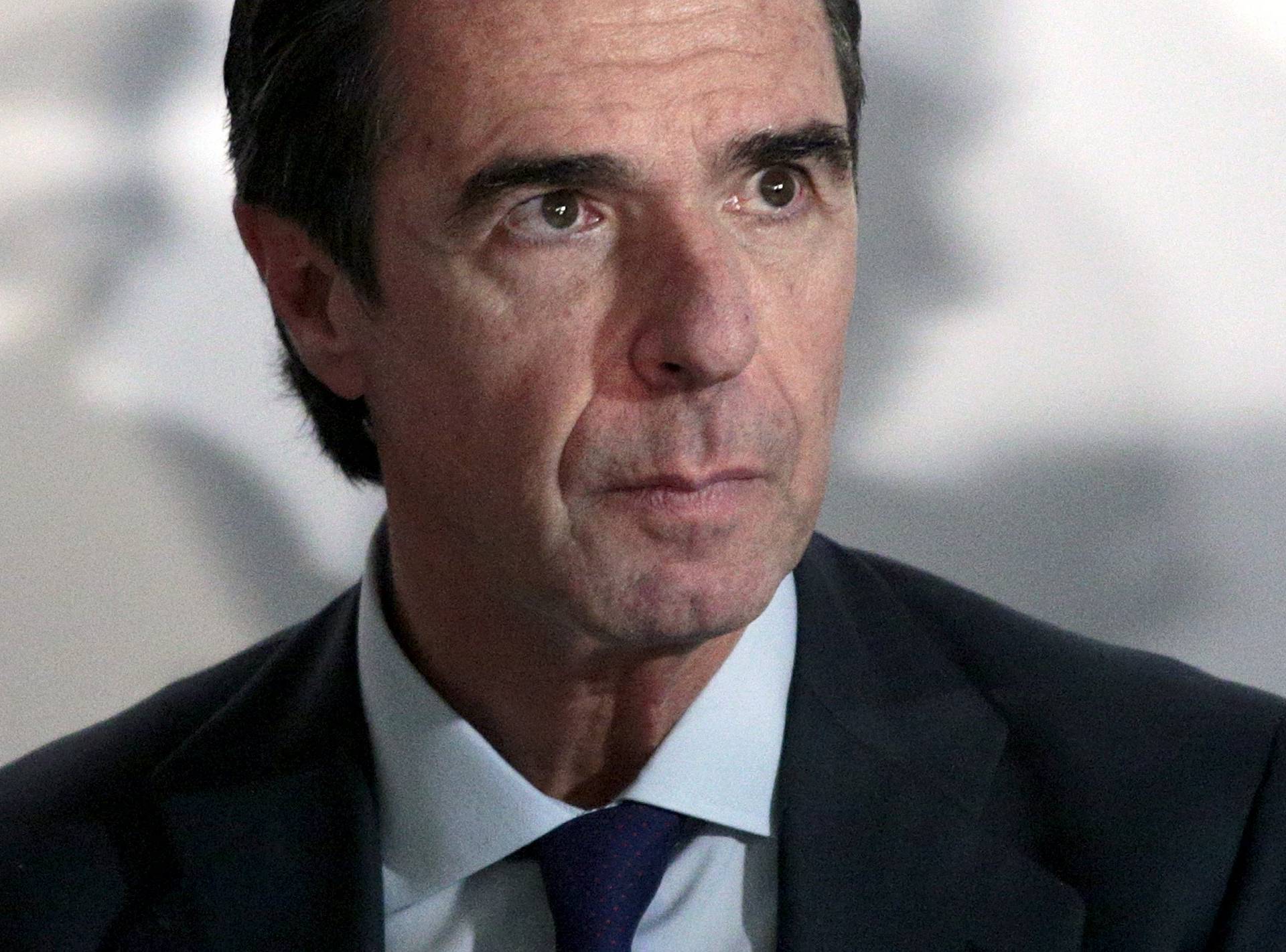 Spain's Industry Minister Jose Manuel Soria attends an event in Madrid, Spain