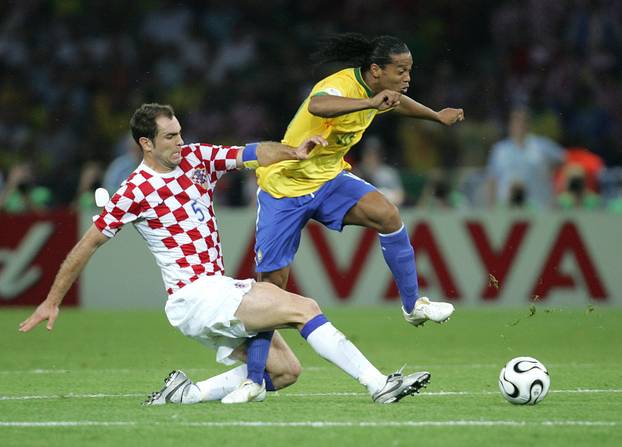 Berlin: Svjetsko nogometno prvenstvo 2006., prvo kolo skupine F, Hrvatska - Brazil, 13.06.2006. 