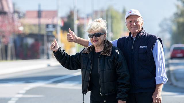 Zaprešić: Marica i Mijat Barišić kao mladi par proputovali su cijelu Europu autostopom