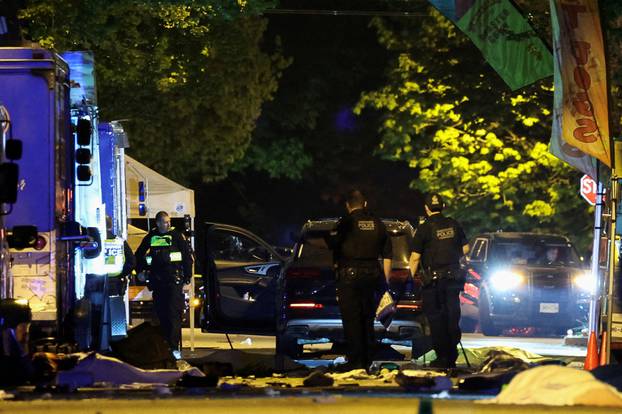 Vehicle drove into a crowd at the Lapu Lapu day block party, in Vancouver
