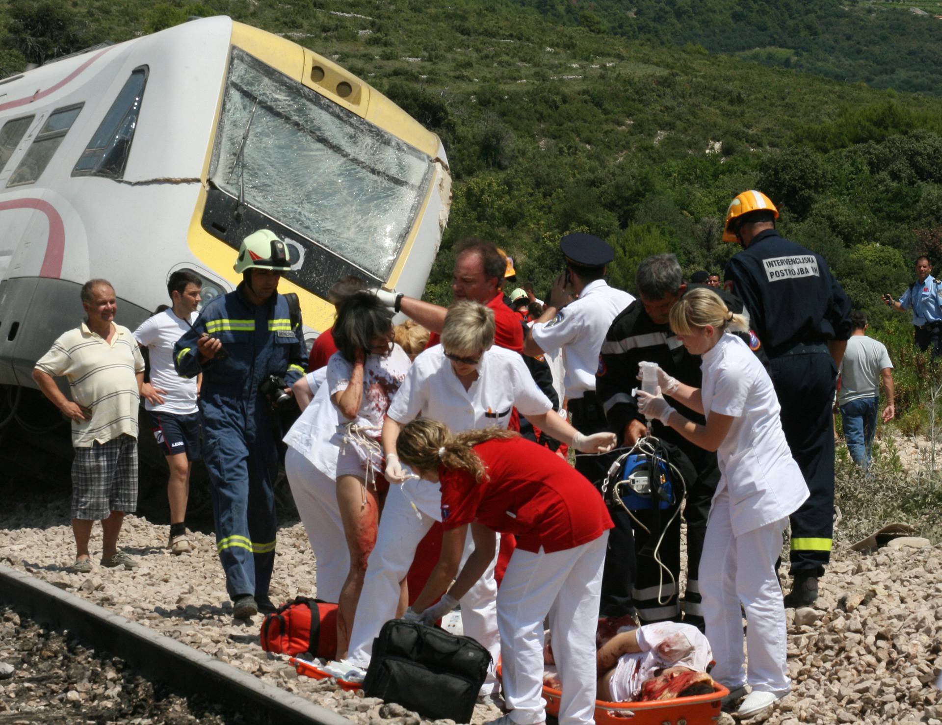 13. obljetnica željezni?ke nesre?e u Rudinama, poginulo je šestero ljudi