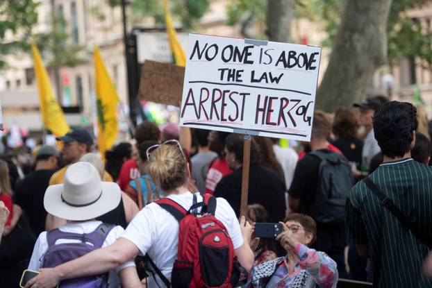 Israeli President Herzog visits Australia