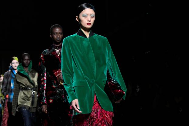 Dries Van Noten collection show at Paris Fashion Week