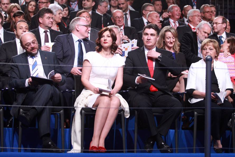 ARHIVA - Zagreb, 2013: Središnja proslava ulaska Republike Hrvatske u Europsku uniju na Trgu bana Jela?i?a