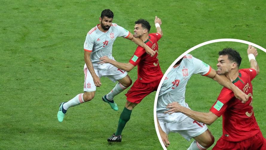 Costa je zabio iz čistog faula, a VAR rekao da je sve regularno!