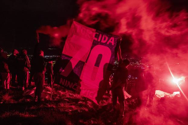 U Splitu spektakularan vatromet i bakljada "Torcidi" za rođendan