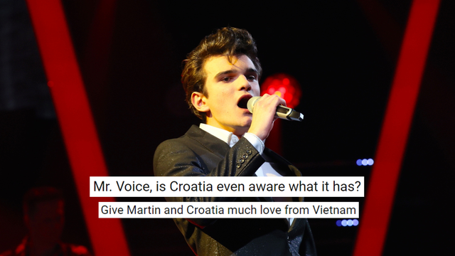 Martin iz 'The Voicea' dobio je podršku i  fanova diljem svijeta: 'Je li Hrvatska svjesna što ima?'