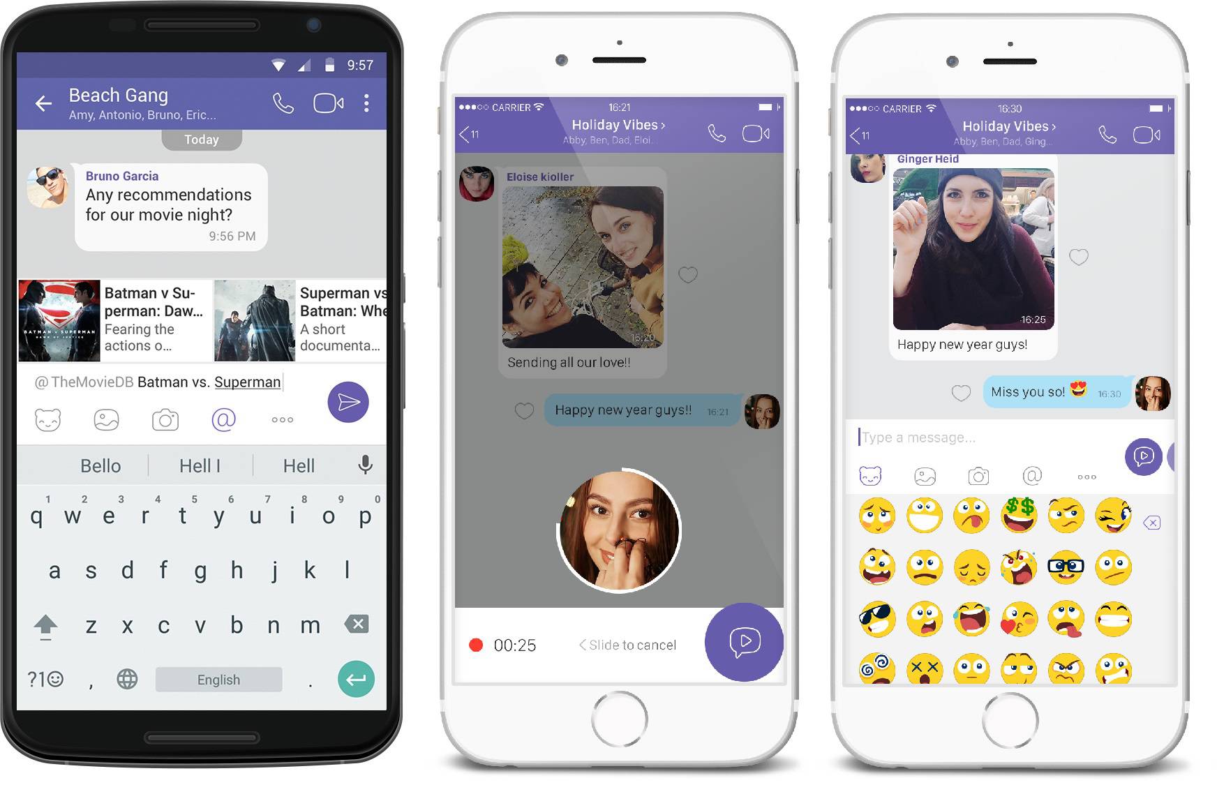 Viber uskoro pokreće instant video poruke i Chat ekstenzije