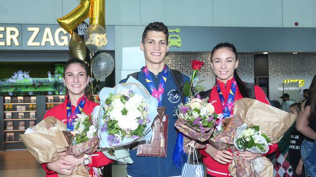 Osvajači medalja na Svjetskom prvenstvu u  taekwondo vratili se u Zagreb