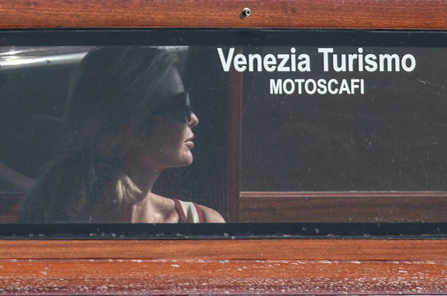 Arrivals ahead of the expected wedding of Amazon founder Jeff Bezos and Lauren Sanchez, in Venice