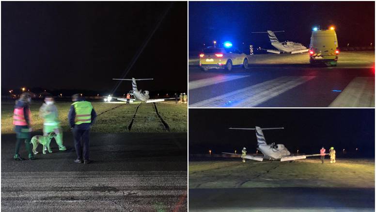 Avion hrvatske tvrtke Jung Sky izletio s piste u Belgiji: 'Bitno je da su posada i putnik dobro'
