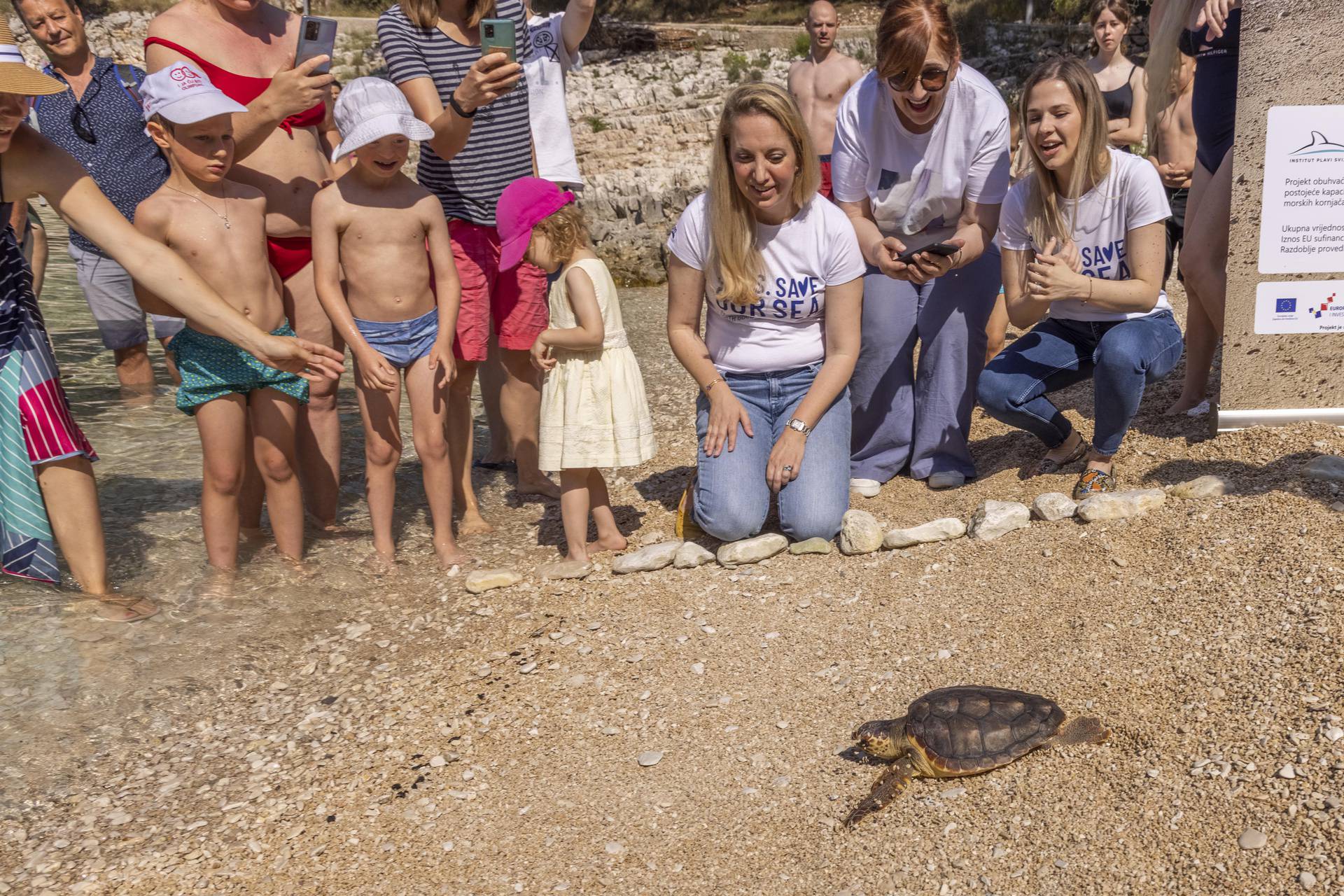 Biobaza i dm zajedno pomažu kornjačama, dupinima i kitovima u Jadranu