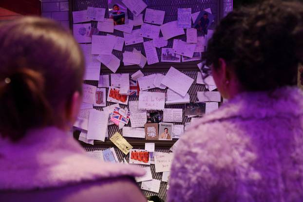 Tributes to Liam Payne in London