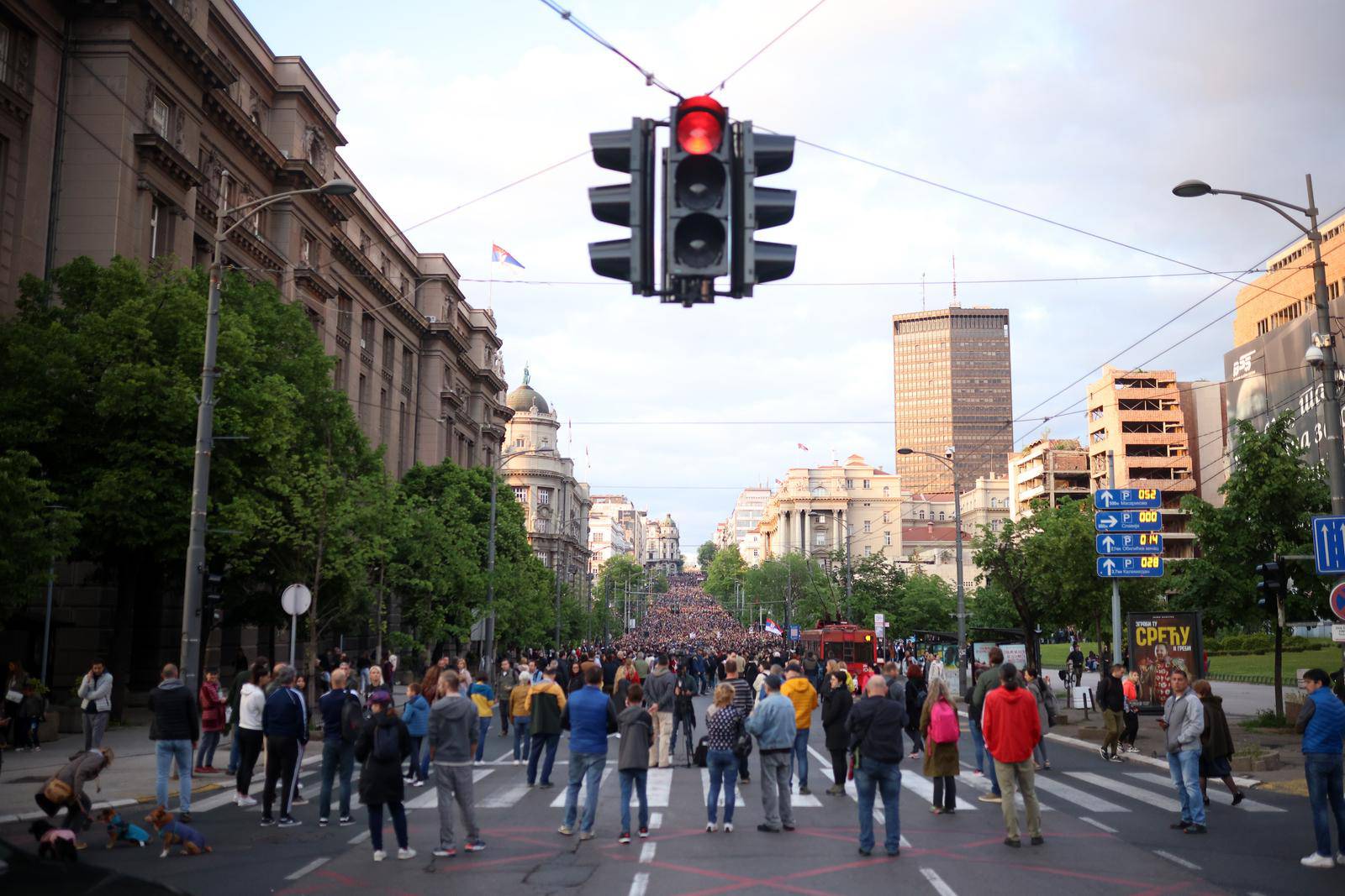 Beograd: Prosvjed "Srbija bez nasilja" organiziran bez obraćanja političara