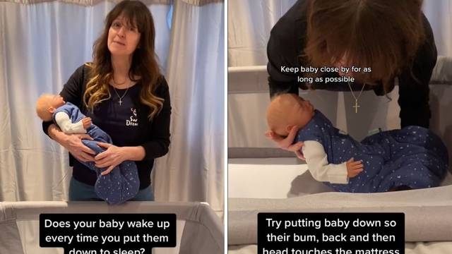 Otkrila trik kako da se beba ne budi kada ju stavite u krevetić