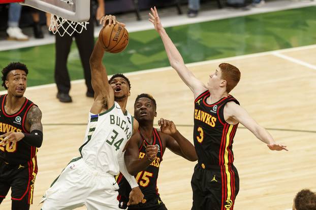 NBA: Playoffs-Atlanta Hawks at Milwaukee Bucks